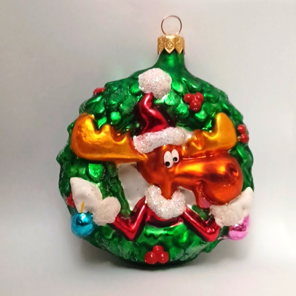 Christopher Radko 1997 Bullwinkle's Wreath